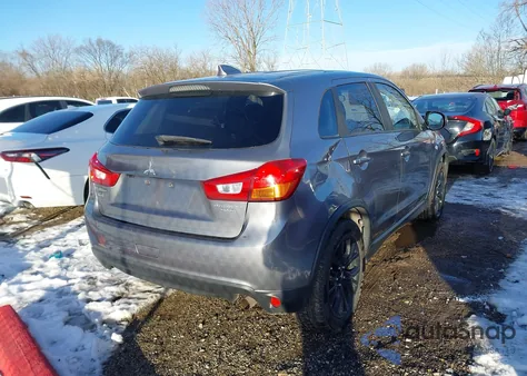 2017 Mitsubishi Outlander Sport 2.0 Es/2.0 Le из США, поврежденный, VIN JA4AP3AU9HZ034653